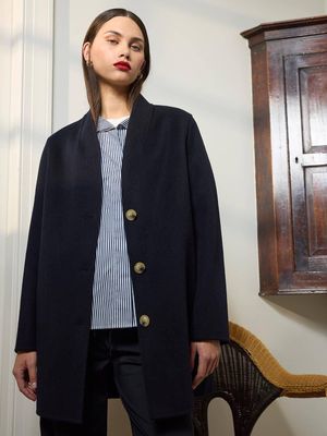 Caroline Sills Mimco Coat French Navy