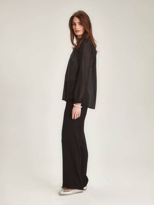 Caroline Sills Wintour Top Black