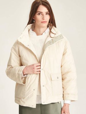 Caroline Sills Meribel Reversible Jacket Chalk