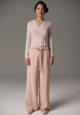 POL Lou Belted Pant - Pink