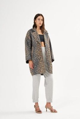 Rabens Saloner Jacqline Leopard Jacket
