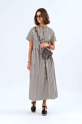 Lollys Laundry Aliya Maxi Dress - Stripe