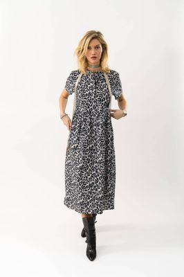 Lollys Laundry Aliya Maxi Dress - Leopard