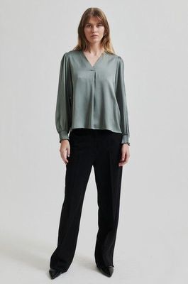 Second Female Barri Blouse - Agave Green