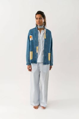 Lollys Laundry Mila Jacket - Washed Denim