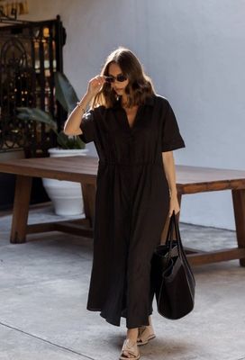 Alexandra Makila Dress - Black