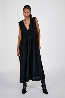 Rabens Saloner Harmonie Cotton Long Dress