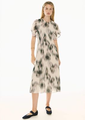 Pol Elise Ruffle Dress