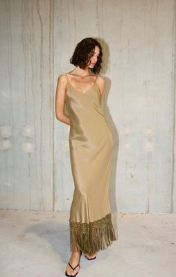 Kinney Dolly Dress - Khaki