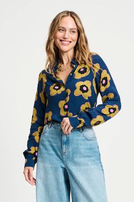 Pom Amsterdam Mila Fleurs Parfaites Blouse