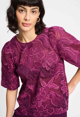 Pom Amsterdam Dashing Plum Top