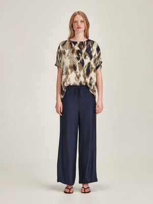 Caroline Sills Lucinda Pant - Prussian Blue