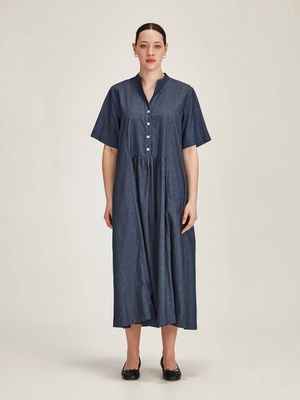Caroline Sills Vicky Chambray Dress