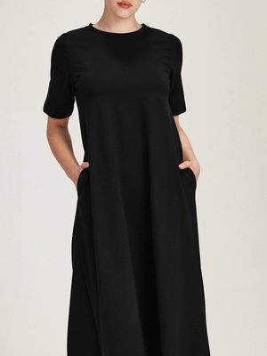 Caroline Sills Tula Dress - Black