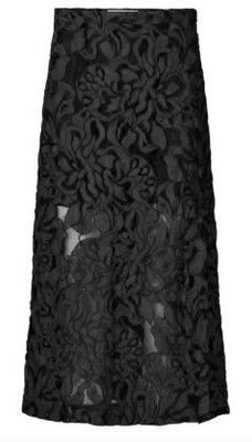 Rabens Saloner Fauna Skirt - Black