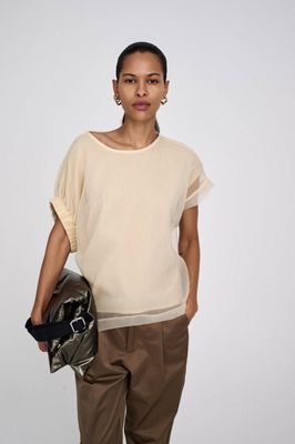 Rabens Saloner Gerta Top - (only available in black)