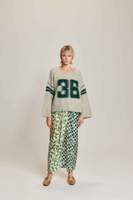 ME 369 Laurel Sweater - Sporty Jade