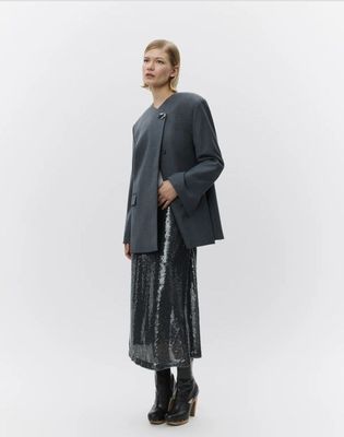 DAY Birger et Mikkelsen Sarit Skirt - Silver Mix