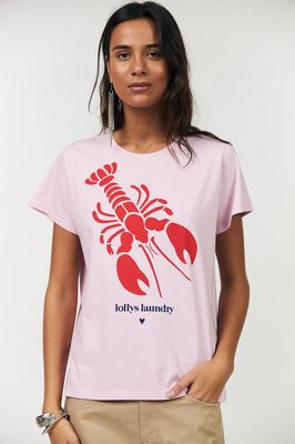 Lollys Laundry Roma Lobster Tee - Red
