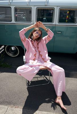 Lollys Laundry Veida Overshirt - Pink