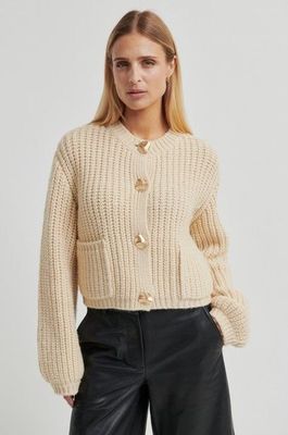Second Female Ulrikke Knit Cardigan - Soft Beige