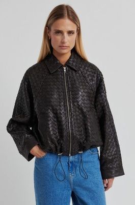 Second Female Vermont Leather Jacket - Chocolate Torte