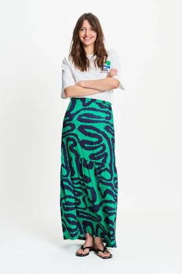 Pom Amsterdam Waves Skirt - Green