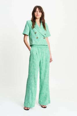 Pom Amsterdam Palm Pants - Green