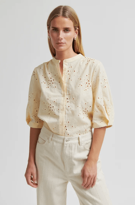 Second Female Cavana Shirt - Alabaster Glea