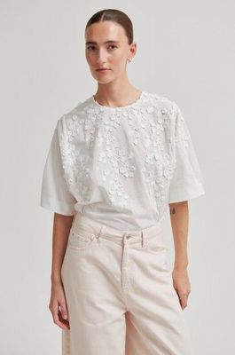 Second Female Farrow Blouse - White
