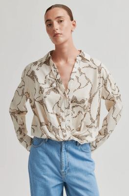 Second Female Soil Twist Shirt - Eggnog