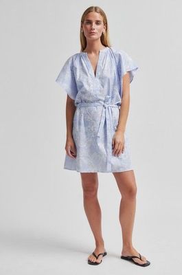 Second Female Aubrey Dress - Cashmere Blue
