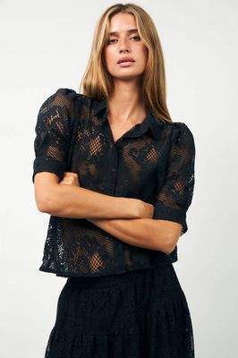 Lollys Laundry Bono Shirt - Dark Navy