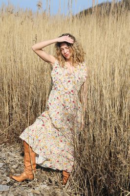Lollys Laundry Samo Dress - Flower Print