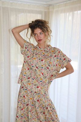 Lollys Laundry Mya Shirt - Flower Print