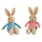 Peter or Flopsy Bunny Silky Rattles