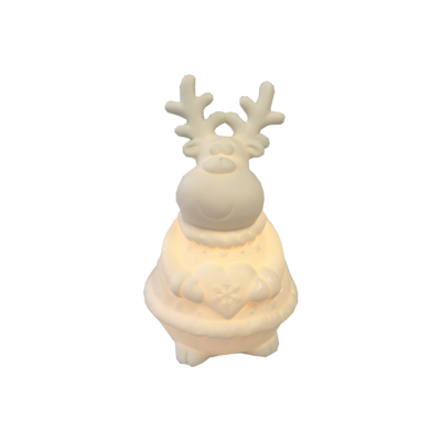 Small Ceramic LED Deer