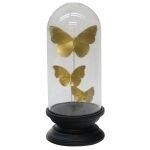 Butterfly Triple Cloche - Gold