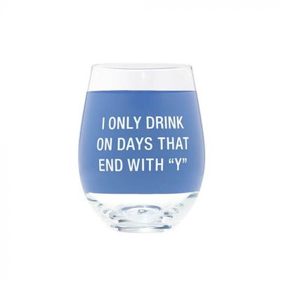 Wine Glass - Days that end in Y