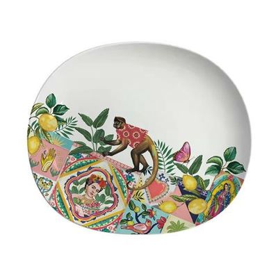 Mexican Folklore Serving Dish