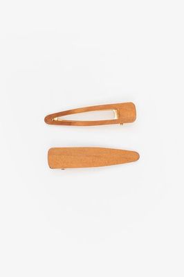 Wooden Natural Clip Set