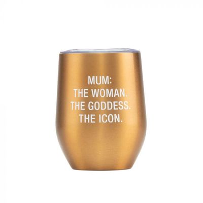 Mum The Icon Wine Tumbler