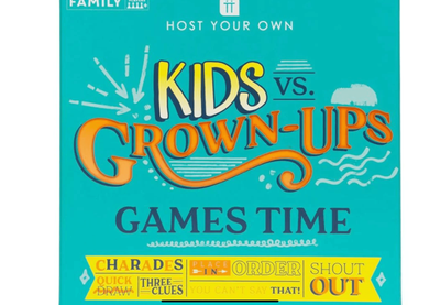Host Your Own Kids vs Adults Board Game
