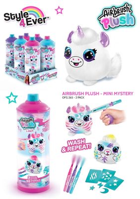 Airbrush Plush Mini Mystery 2pk