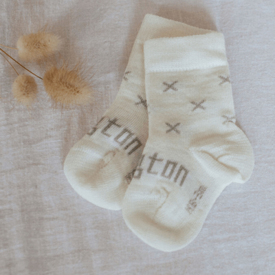 Fox Crew Socks - NB-3mths