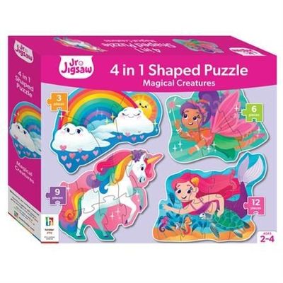 Magical Creatures Puzzle 4-in-1 Jigsaw