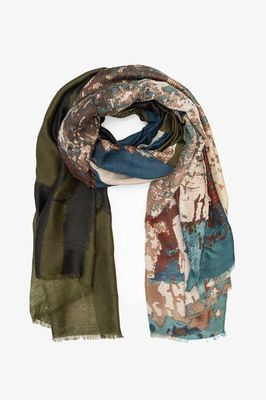 Abstract Terrain Scarf