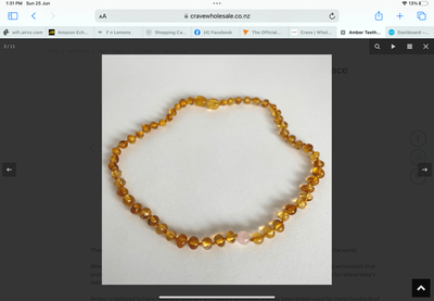 Amber Necklace.
