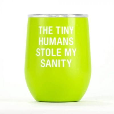 Wine Tumbler - Tiny Humans