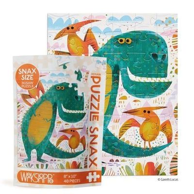 T Rex &amp; Friends 48pc Puzzle Snax